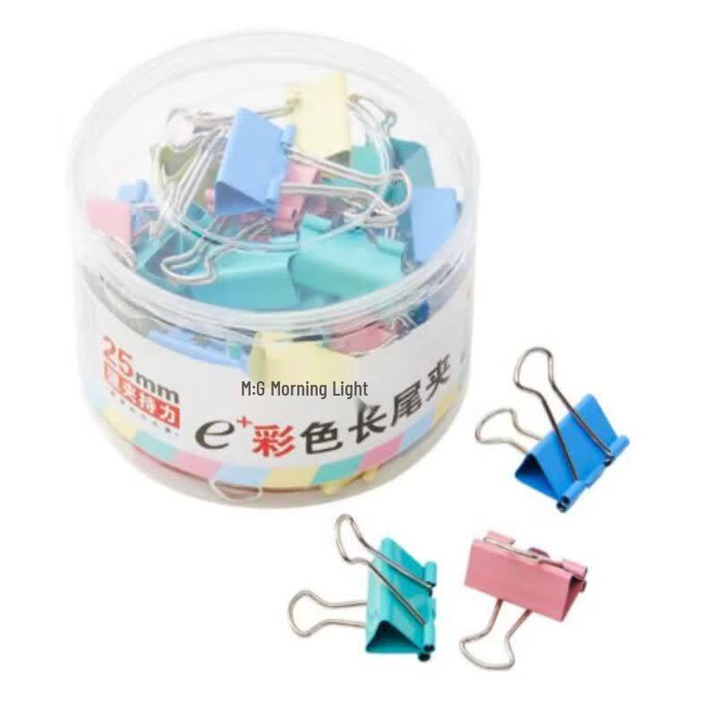 M&G Eplus Series Colored 25mm Long Tail Clips