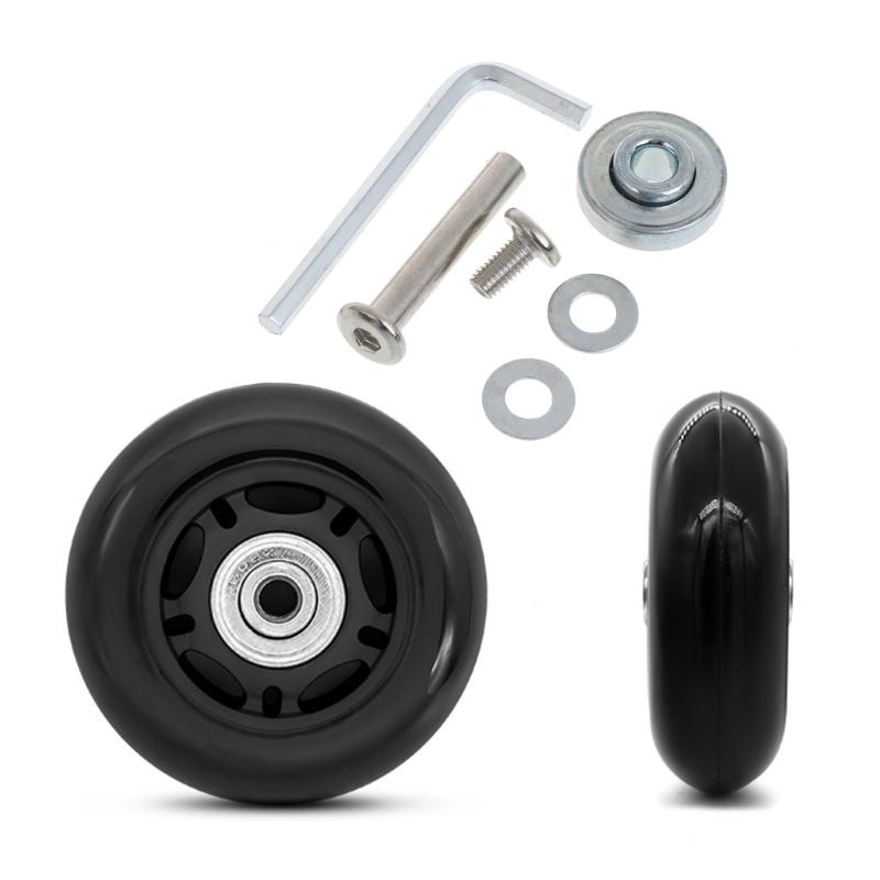 Kufr 1ks DIY Kufr Výměna zavazadel Kolečka Otočná Opravy Příslušenství Mute Roller Wheel pro cestování s cestovní taškou