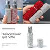 10ml Atomizer Travel Sub-bottling Portable Mini Diamond Glass Refillable Perfume Bottle Spray Pump Cosmetic Container