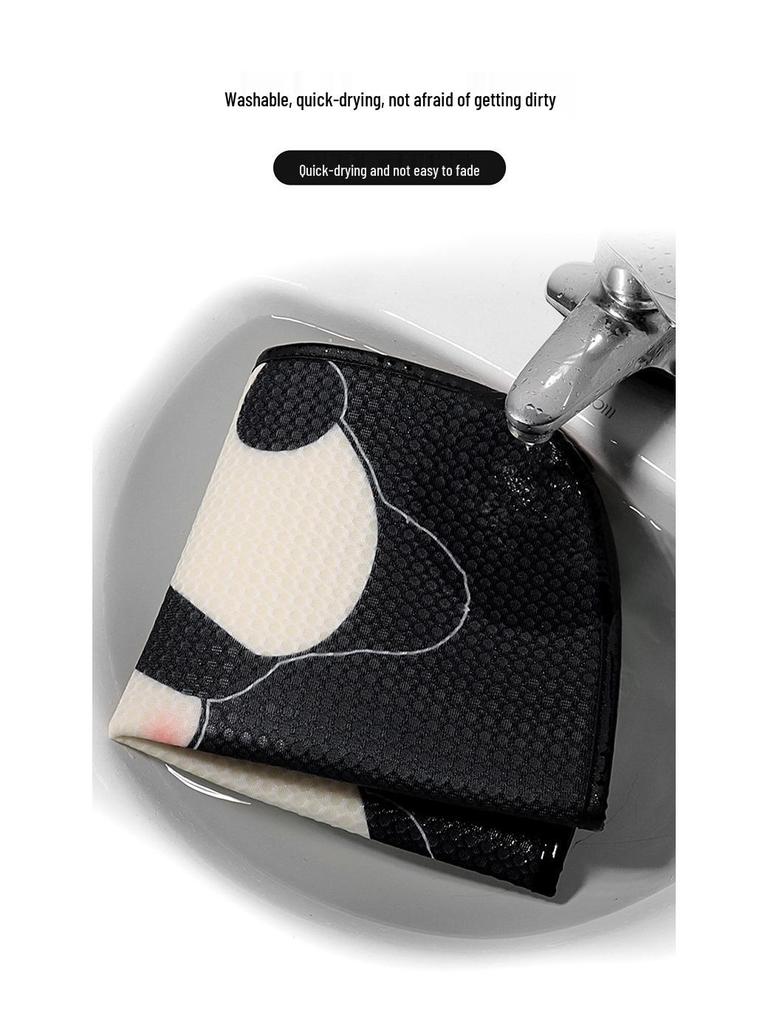 3D Panda Sommer Mesh Autositzkissen für Wuling Bingo Hongguang Mini