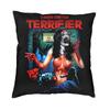 Custom Nordic Style Clown Happy Holliday Halloween Terrifiers Throw Pillow Case Home Decor Cushion Cover 45x45cm Pillowcover