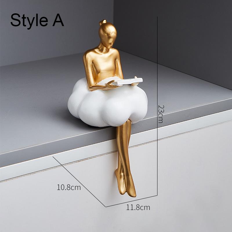 Living Room Car Desktop Character Ornament Decoration