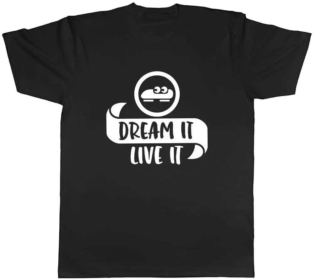 Dream It Live It - Bobsleigh Mens Unisex T-Shirt Tee High Quality 100%Cotton Short Sleeve S
