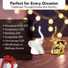 Elephant Show Pieces for Home Decor Living Room Decorative Items | Cute Showpieces Gift Item for Decoration