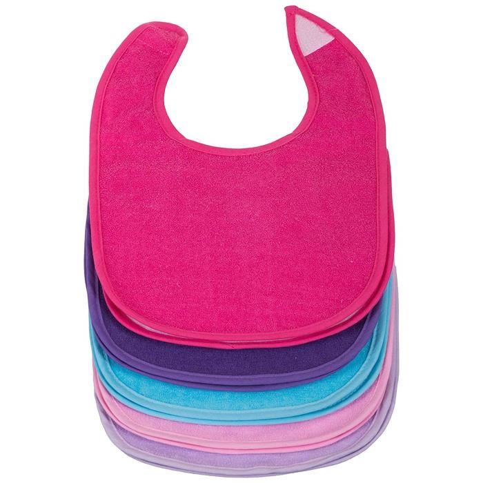 Bavoir - Bieco - Multicolore - 10 Pièces - 35 X 21 Cm - Lavable