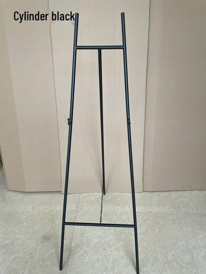 Gold Wedding Iron Easel: Photo Frame & Welcome Sign Display Stand for Nordic Oil Paintings