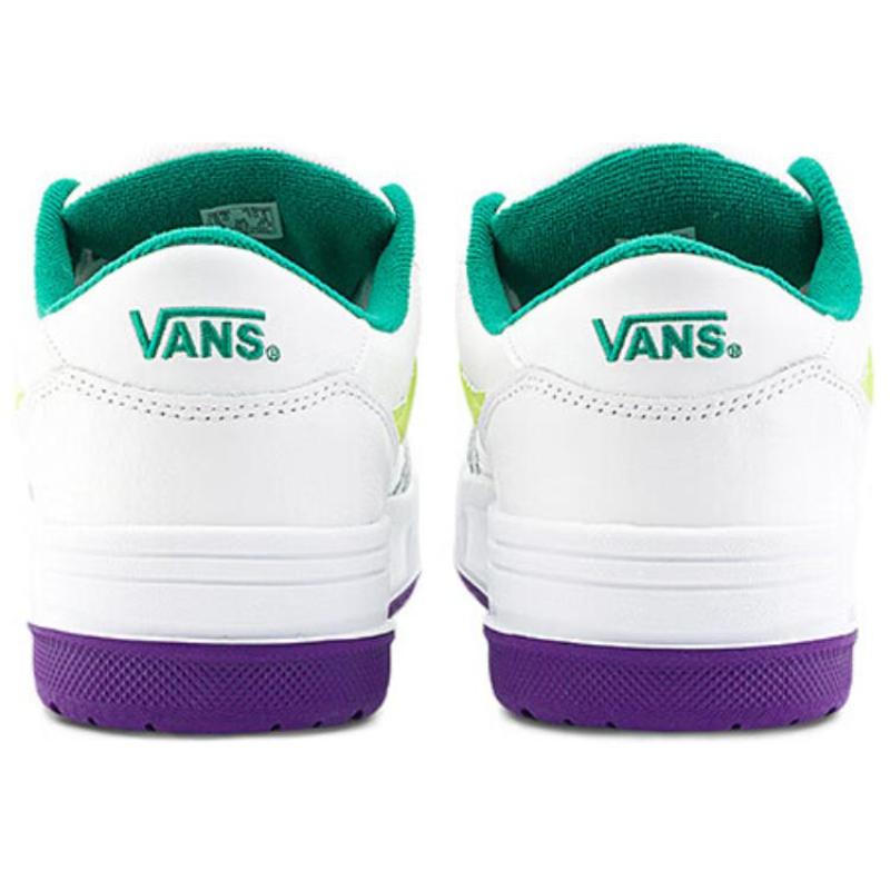 Vans HYLANE Collection Low Top Skateboard Shoes Unisex White Green Sneakers VN000D1J133