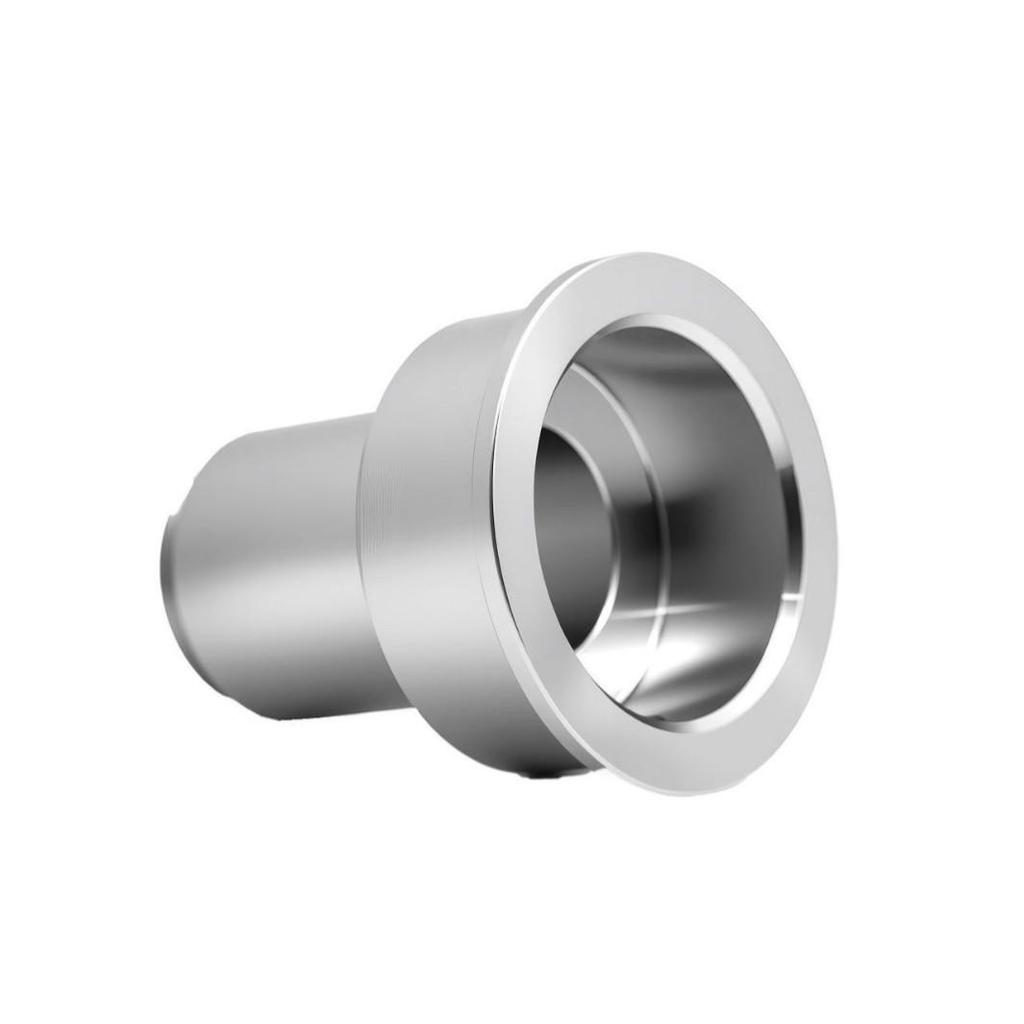 CNC Machined Stainless Steel HDPE Pipe Connectors - External Thread, Waterproof Joint