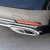 Edelstahl-Vierfachauslass-Schalldämpfer für Mercedes W205/W253/W222 S65