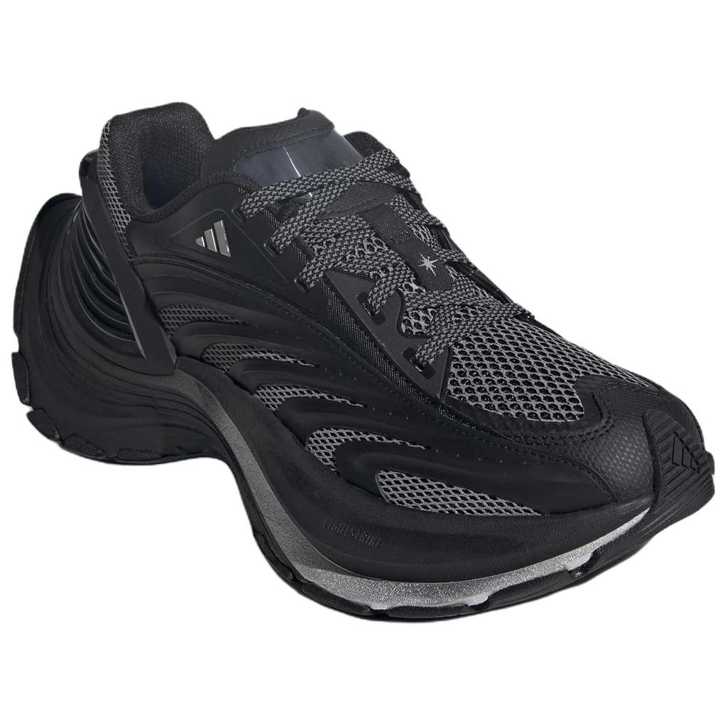 Adidas XLG MTW Collection Abrasion Resistant Low Top Rubber Outsole Casual Running Shoes Unisex Black Sneakers JS5006