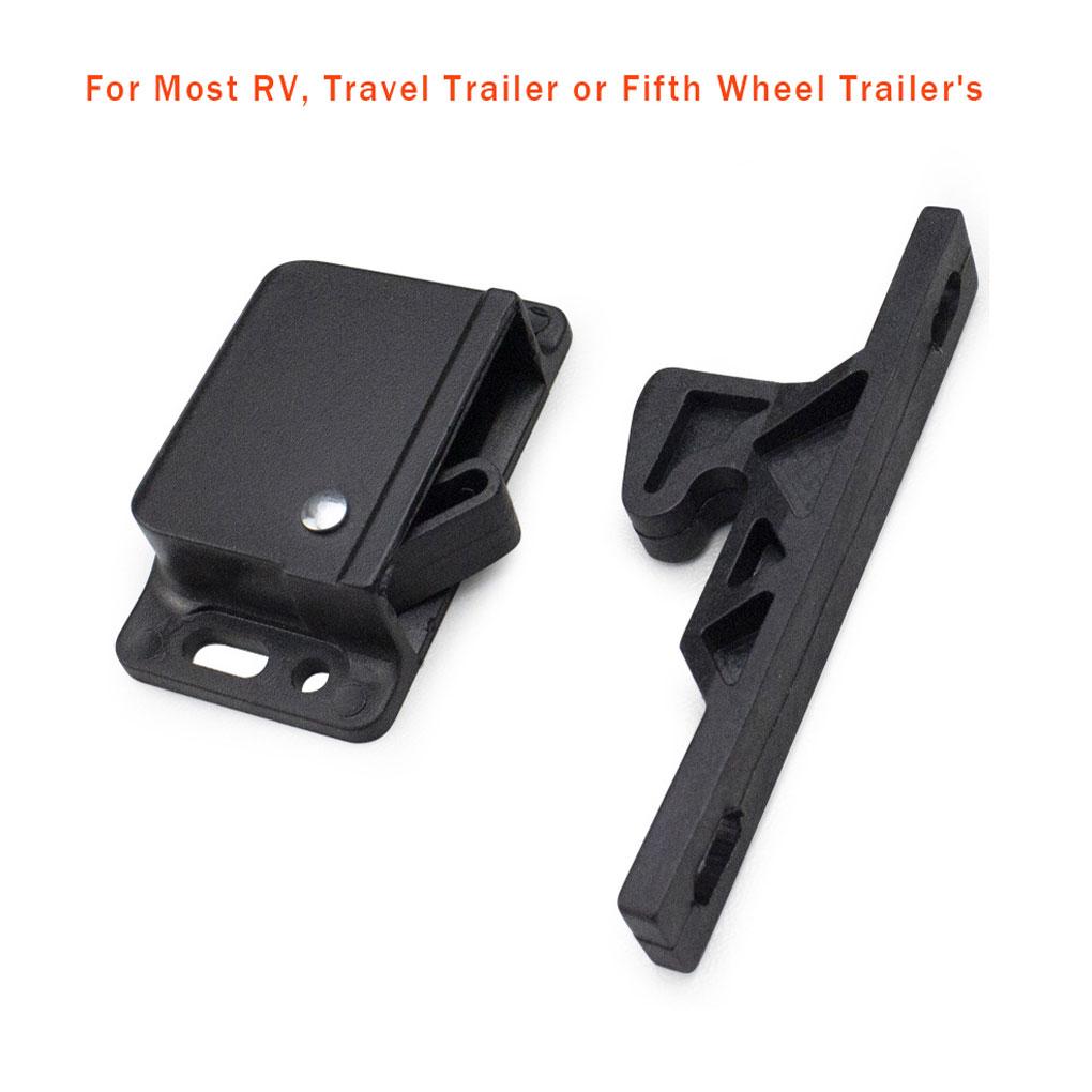 4pcs Plastic Hook Lock Cost-effective Solution RV Door Latch Kit Versatile Cost-effective Functional