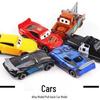 Cars 3 Lightning McQueen & Storm Alloy Toy Set - Black, Mater Edition, Kids' Gift