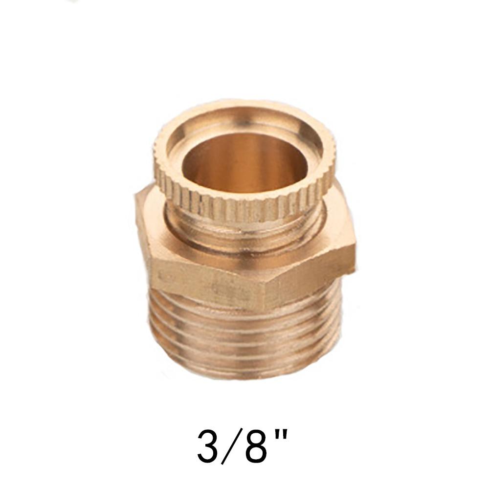 Male Thread Air Compressor Drain Valve Hand-Turn Brass Drain Cock New Air Compressor Drain
