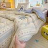 Class A All-Season Antibacterial Cotton Quilt: Winter, Spring, Autumn, and Summer Thin Quilt for Home & Dormitory