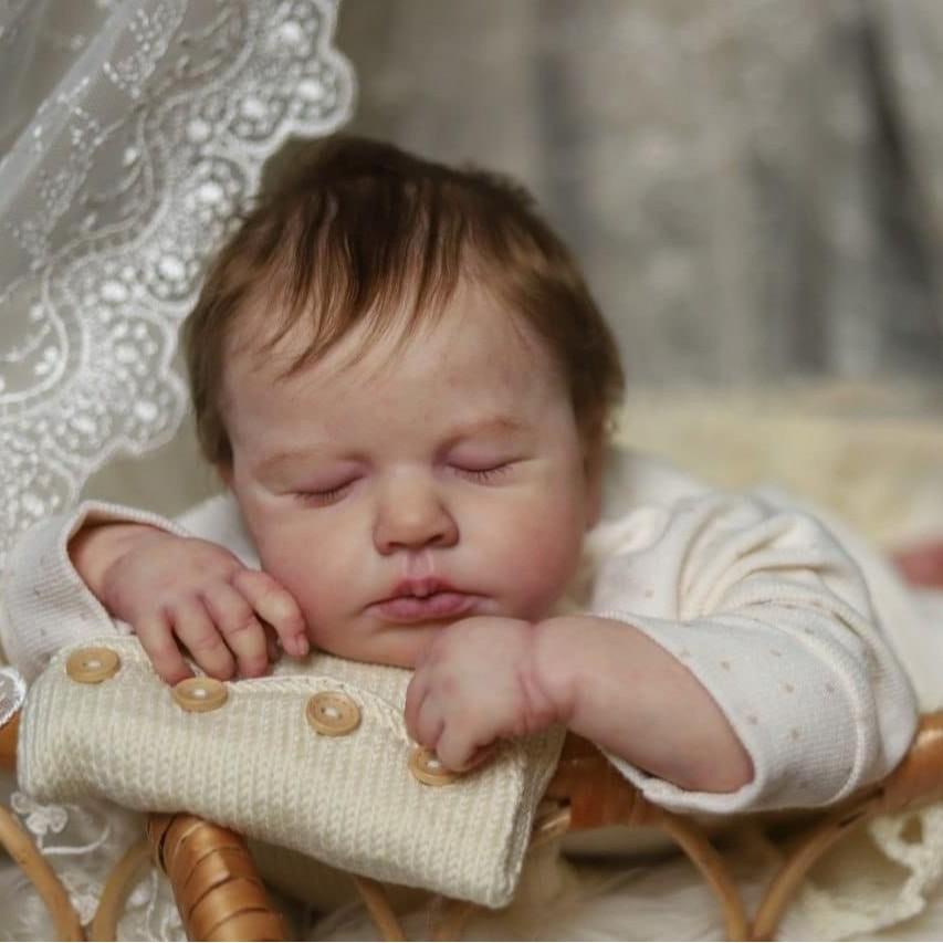 

Реборн Baby Loulou, 19 дюймов, силиконовая кукла с реалистичными чертами, для коллекционеров и в подарок