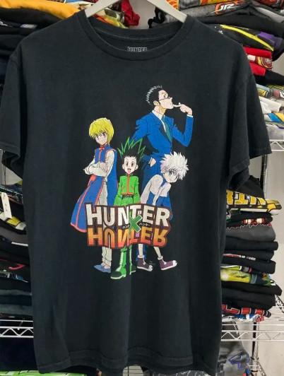 Vintage anime hunter x hunter short sleeve black color shirt KV35263 Unisex T-Shirt L