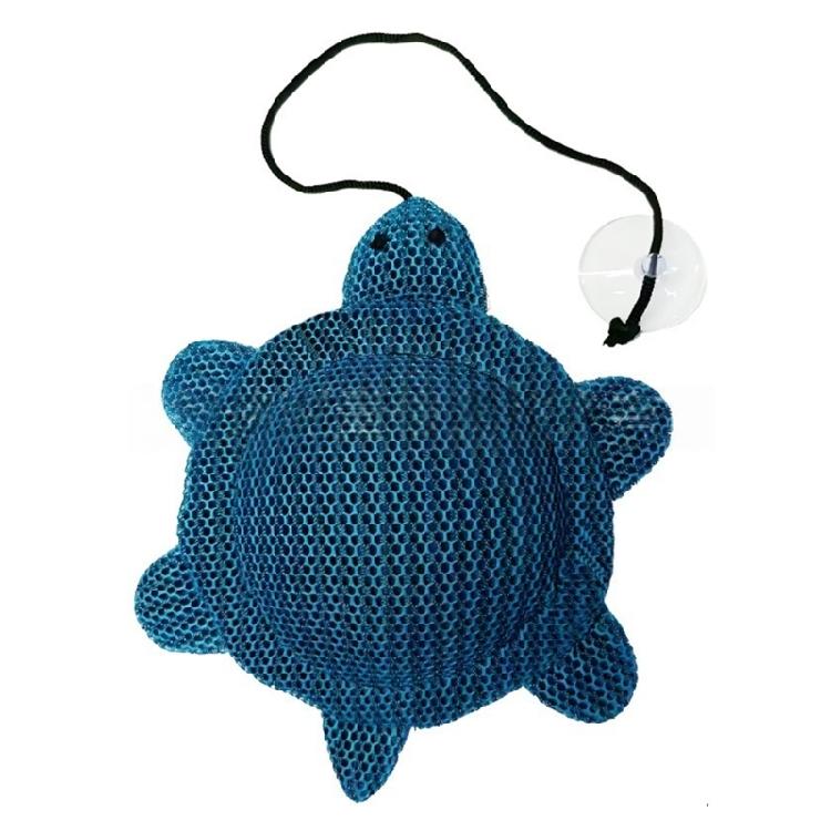 

Fun Fish Shape Scrubber Sponge Ball Scum Absorber for BathTubs Descaling Oil Absorption Household Cleaning Accessory