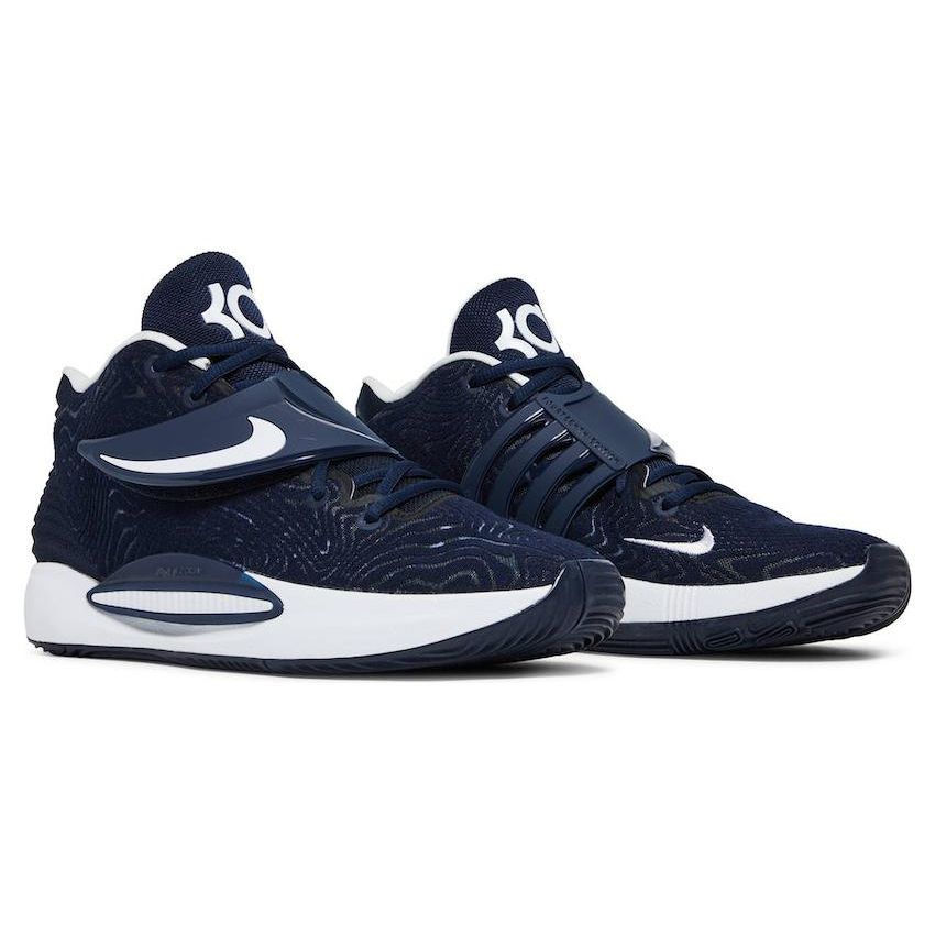 Nike KD 14 TB College Navy Men Sneakers Blue Black White DA7850-401