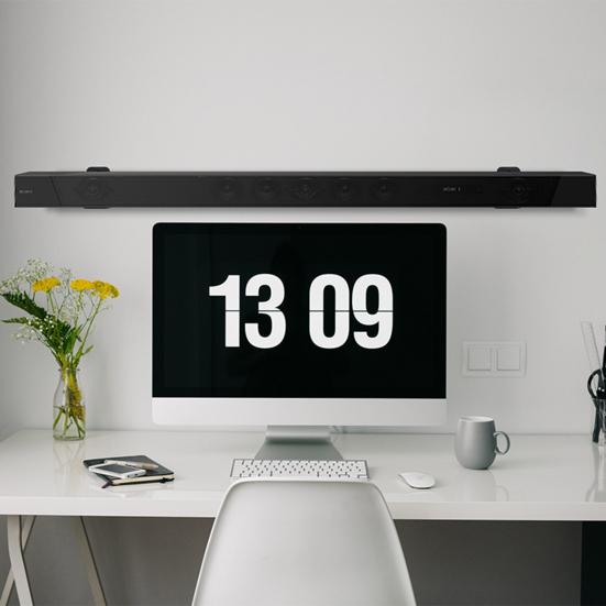 Soundbar Bracket Universal Anti-slip Metal Sound Bar Wall Mounting Holder for Living Room