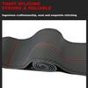 Microfiber Leather DIY Car Steering Wheel Cover Breathable Anti-slip 38cm 15inch w/ Needle Thread Interior Accessories