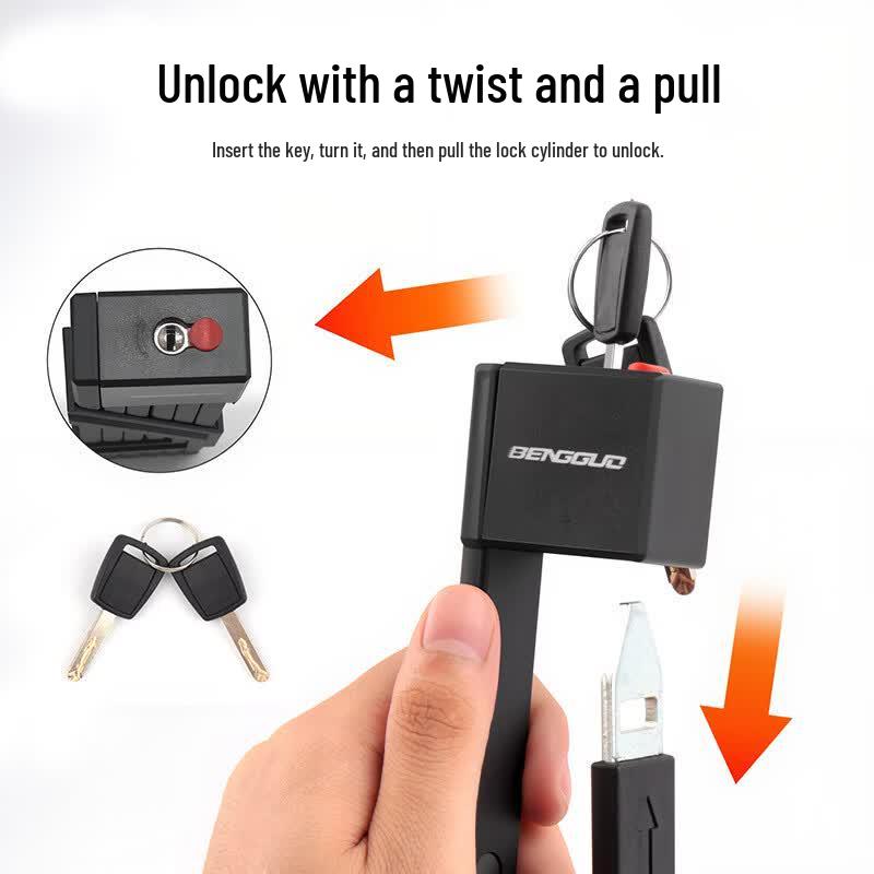 Lishi Anti-theft Folding Bicycle Lock