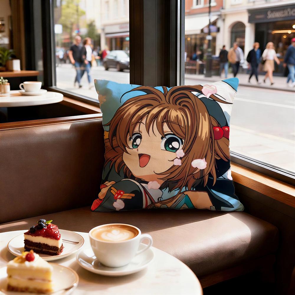 Anime Cardcaptor Sakura Kissenbezug Dekorative Kissenbezüge Bezug Sofa x Kissen Stück x x Kissenbezug