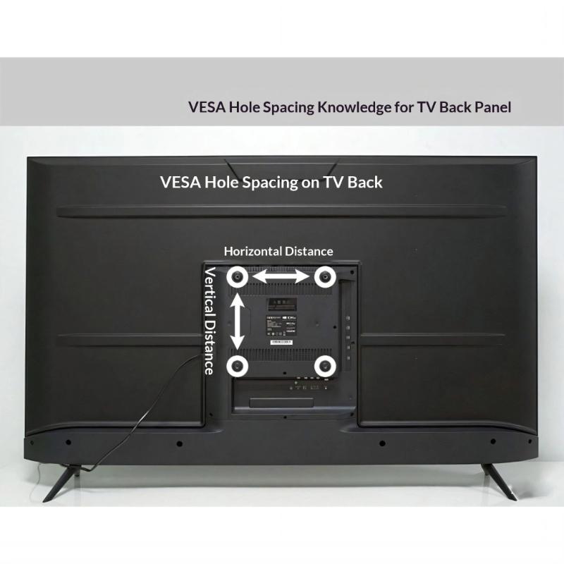 TV Wall Mount for 26-55inch Televisions Easy Installation with Included Tools Space Saving Adjustable Tilt Rotation