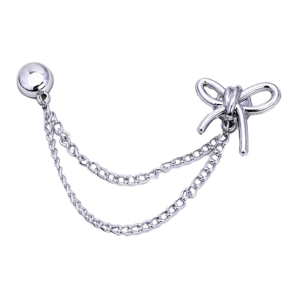 10pcs Multi-Function Magnetic Clothing Clip Non-hole Tassel Chain Cuff-link  Clothing Accessories