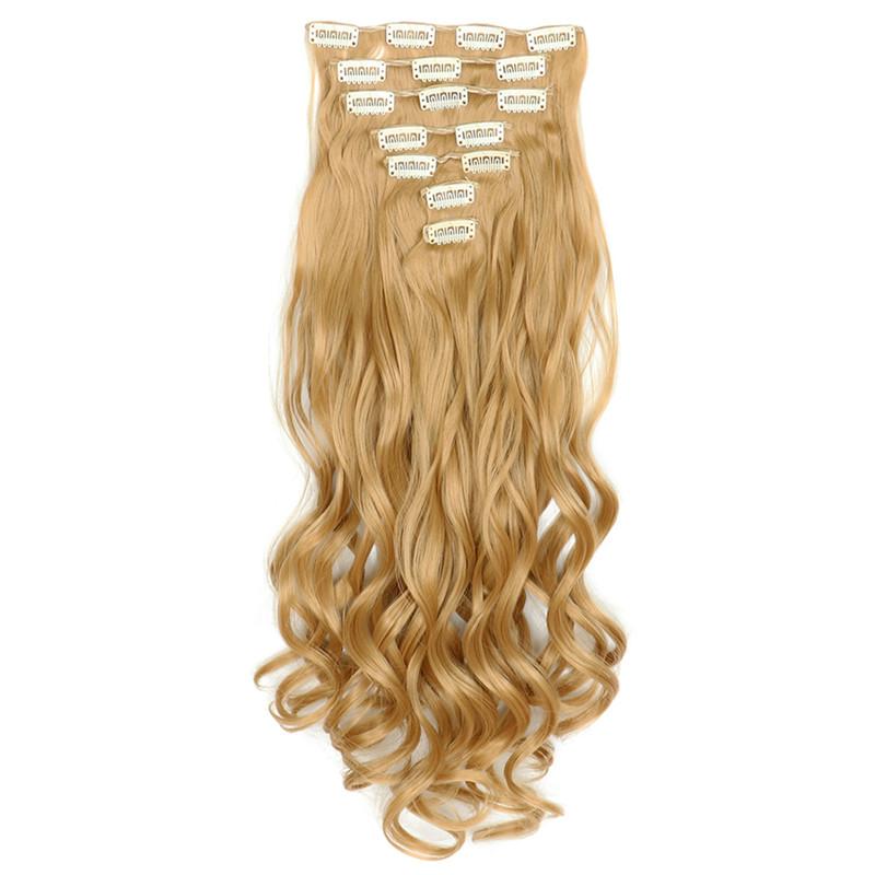 MERISIHAIR 6 Pieces/set of 24 Inch Wig Curly Hair 16 Hairpins, Wig Styling, Hairpin Synthetic Hairpin, Heat-resistant