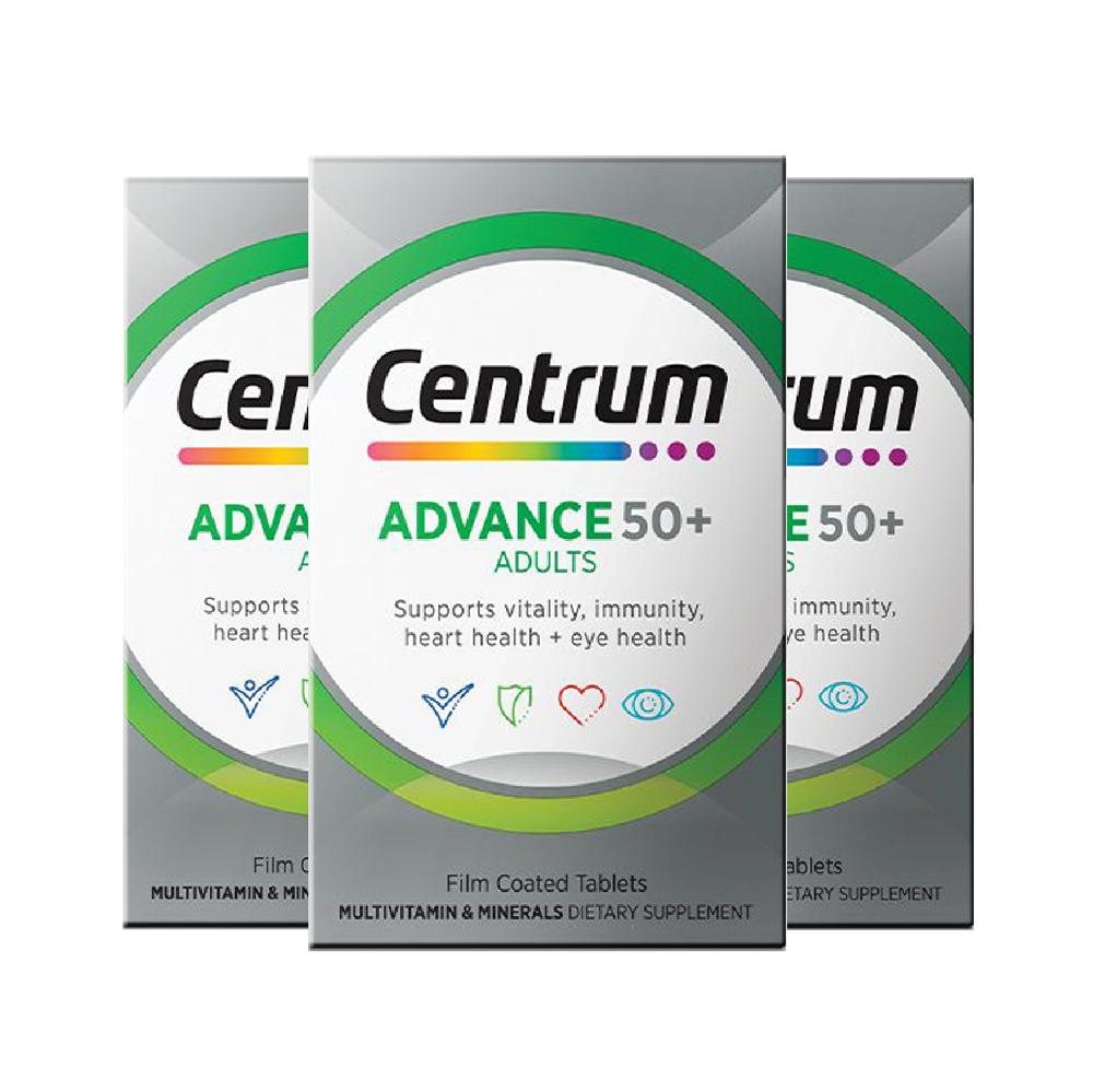 

Centrum Advance 50+ 100 Tablets 3ea