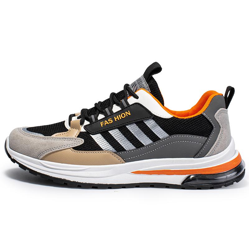 Modische Herren Sneaker Plateau Laufschuhe Luftpolster Sneaker Trend Freizeit Schuhe Rutschfeste Sportschuhe 39-44 Herrenschuhe