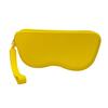 Silicone Glasses Case Portable Sunglasses Pouch with Zipper Lanyard Waterproof Large