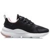 New LiNing Cushioning Anti Slip And Wear Resistant Low Top Running Shoes Women's Black Pink AREQ026-1