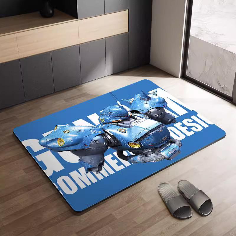 Diatom Mud Floor Mat Bathroom Water Absorption Non-slip Quick-drying Door Mat Toilet Toilet Door Foot Mat