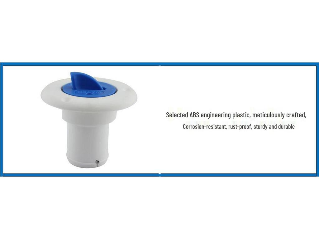 RICHWITS Plastic Water Fill Port for RVs and Yachts