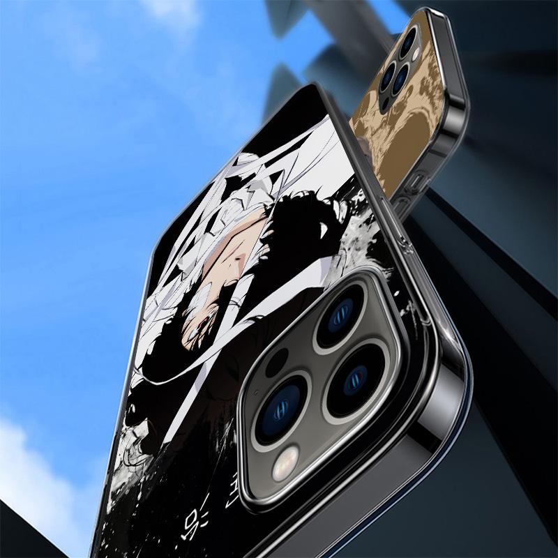 Bungo Stray Dogs Dazai Handyhülle Für iPhone 17 Air 16 Pro Max 16E 15 + 14 Plus 11 12 13 Mini 7 8 SE Geschenk Druckabdeckung Fundas 16