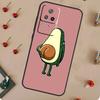Cute Avocado Fruits Case For Xiaomi 14 13 11T 12T 13T Pro 12 Lite POCO X6 X3 X4 X5 M6 Pro M5s F3 F5 Pro Cover