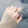 Fashionable Minimalist Zircon Index Finger Ring For Women Stylish And Elegant Personalized Jewelry Accessory