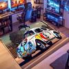 Classic Vintage Car Pattern Rug, Non-slip Rug, Suitable for Living Room, Bedroom, Game Room, Computer Room and Home Décor.