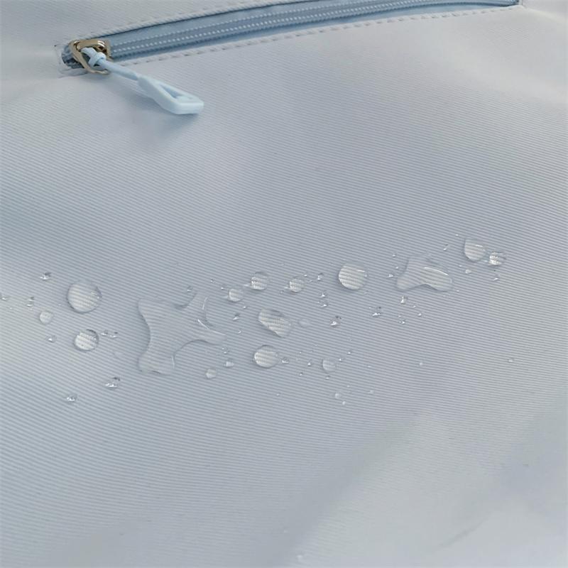 Women's Shoulder Bag Color Block Large Capacity Tote Bag Student Book Bag with Coin Purse