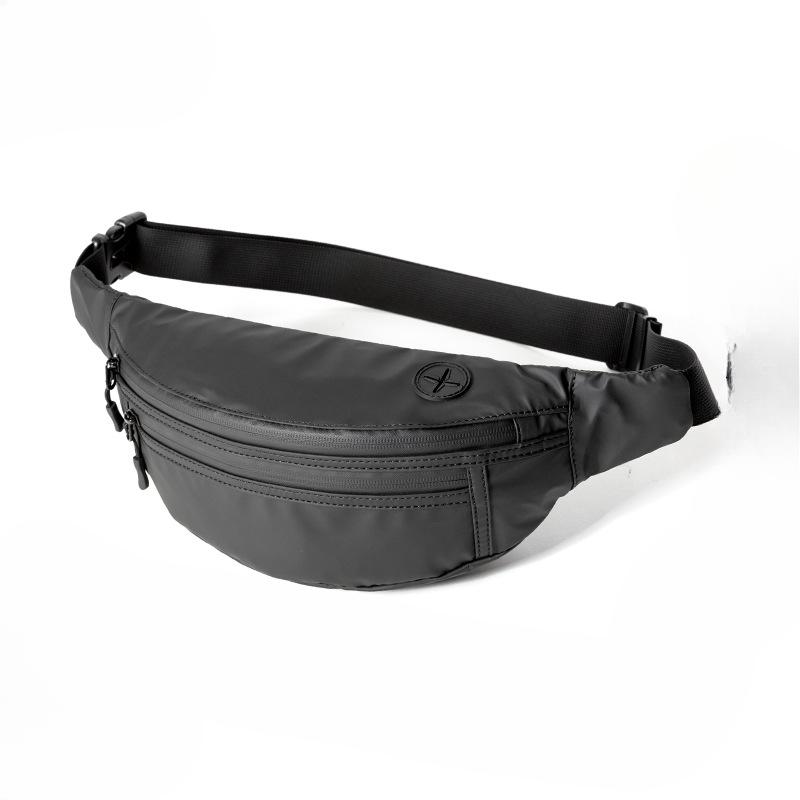 

Сумка через плечо, Модный тренд для мужчин, Повседневная сумка на одно плечо, Многофункциональная спортивная сумка на грудь, Легкий и универсальный рюкзак, Мужская сумка чёрный