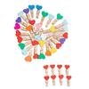 Colorful Wooden Clips for Kids - Classroom & Photo Wall Decor with Free Shipping