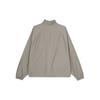 Fear of God Essentials FW20 Half Zip Track Jacket 'Cement' Men's FOG-FW20-359