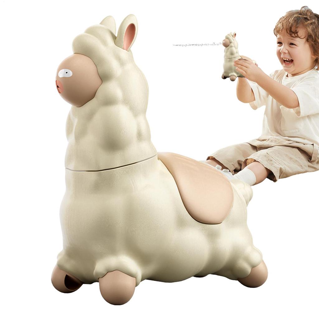 Water Squirter for Kids Cute Alpaca Squirter Water Toys Interactive Portable Animal Pool Toys Family Fun Outdoor Games