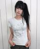 HUG YOUR SKIN Unicorn Drawing Tee (Blue)