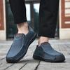Outdoor Leather Shoes Men Comfortable Handmade Leather Flats Shoes Man Shoes Leisure Fashionable Walking Shoes