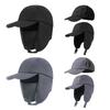 Quality Ear Protection Duck Tongue Cap Thickened Rocker Fleece Earflap Caps Keep Warm Windproof Hat Men