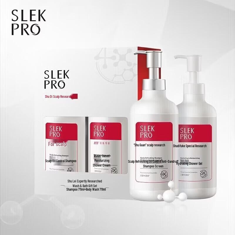 SLEK Scalp Care Anti-Dandruff Shampoo & Conditioner Set