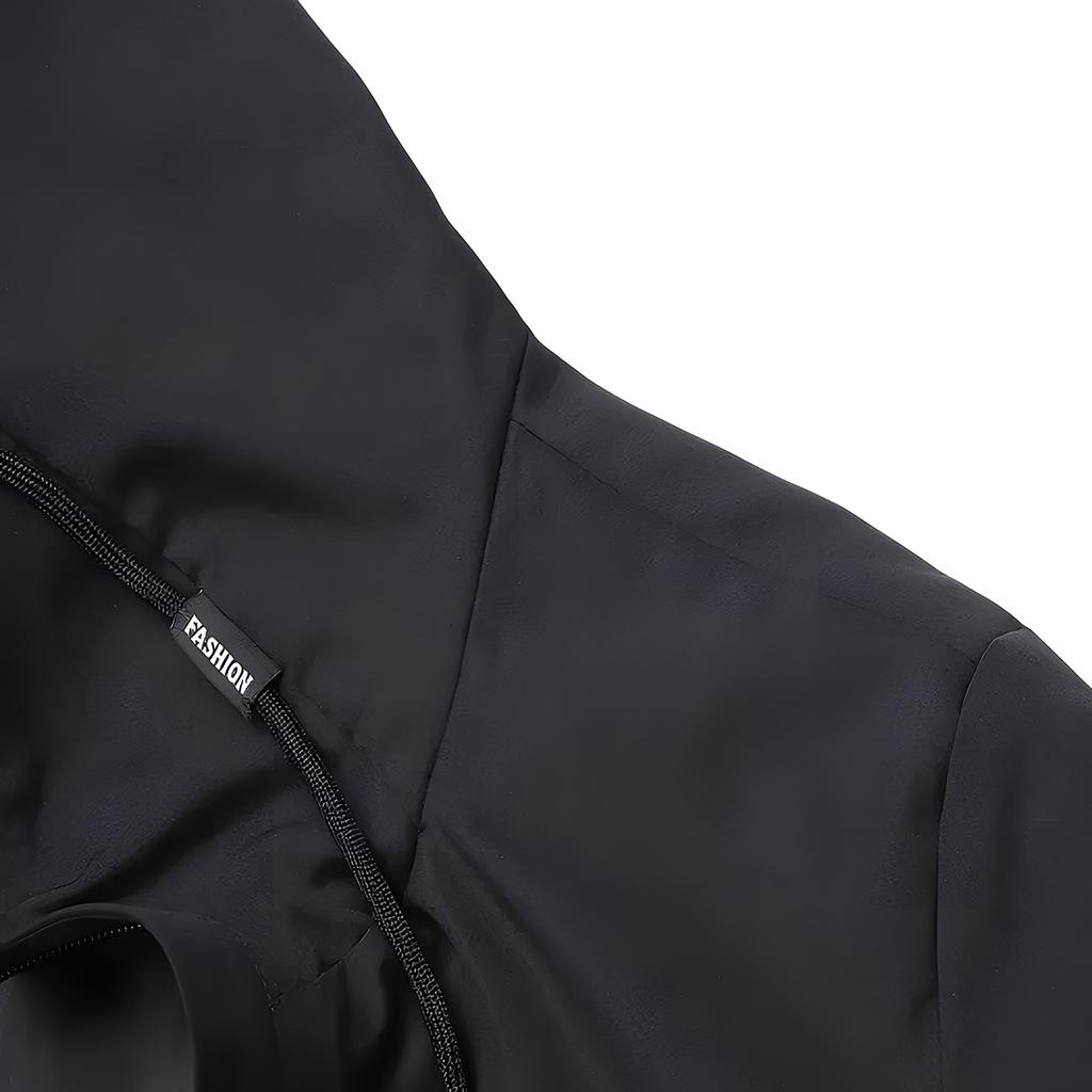 Spring and Autumn Men's Jackets Hooded Windbreaker Outdoor Loose Breathable Casual Top Outdoor Jacket Thin Coat