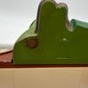 Used Moomin Kirikabu Table Clock Snufkin Talking Alarm Clock